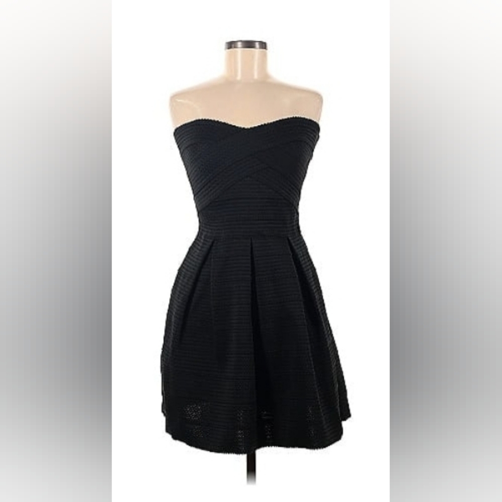 Strapless Black Dress
